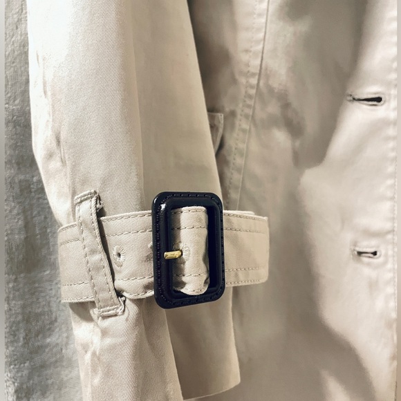 Banana Republic double breasted trench coat - Picture 4 of 7